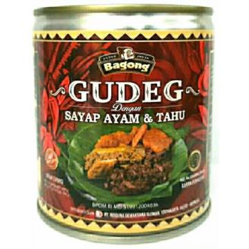 Gudeg Bagong Gudeg Dengan Sayap Ayam dan tahu