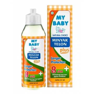 My Baby Minyak Telon Plus 8 Jam 60ml