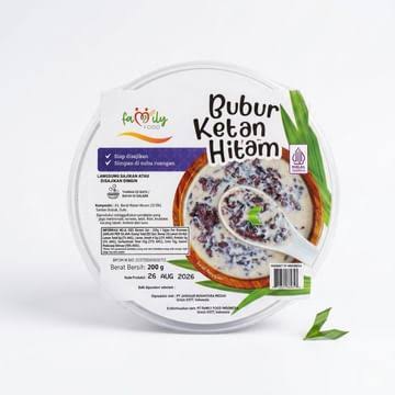Family Food Black Glutinous Rice Porridge (200g)