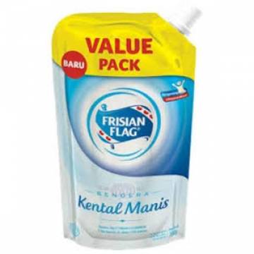 Frisian Flag Sweetened Condensed Milk White Pouch (545g)