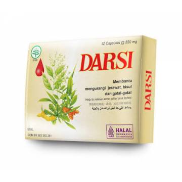 Jamu Darsi Herbal Capsules