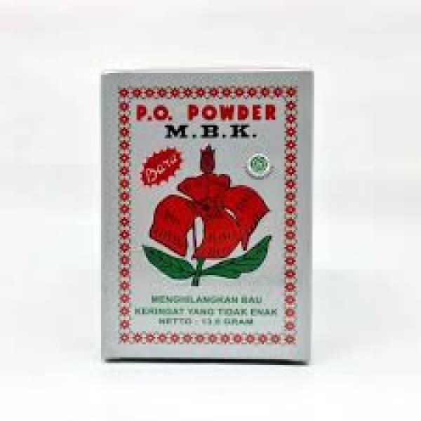 MBK Deodorant Powder Silver Box (12pcs x 13.6g)
