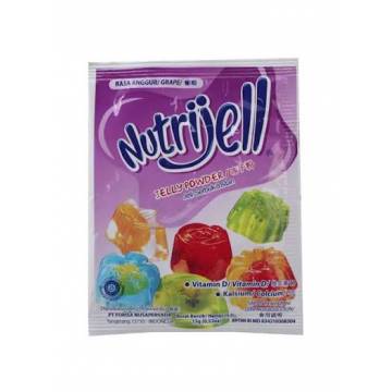 Nutrijell Jelly Powder Grape / Serbuk Jelly Rasa Anggur (15g)