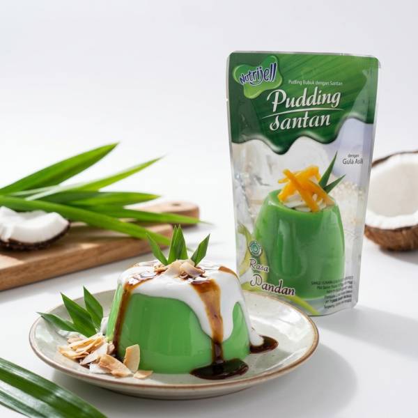Nutrijell Pudding Santan / Instant Coconut Milk Pudding Powder (130g)