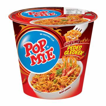 Pop Mie Goreng Pedas Gledek